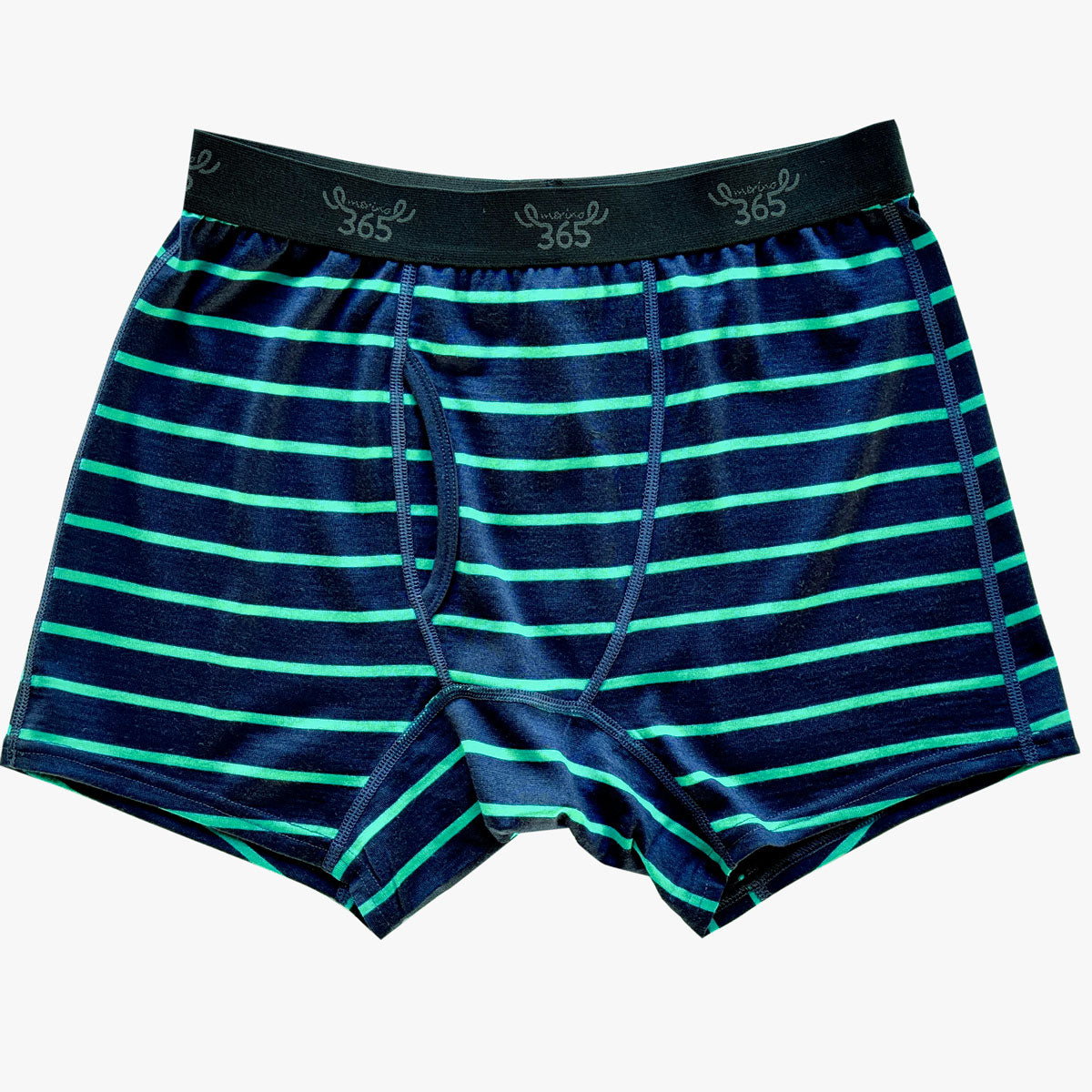 Merino 365 Men's Boxer Brief with Fly, Ink Green