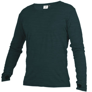 Merino 365 OG Long Sleeve with Thumbloops Top, Blue marle