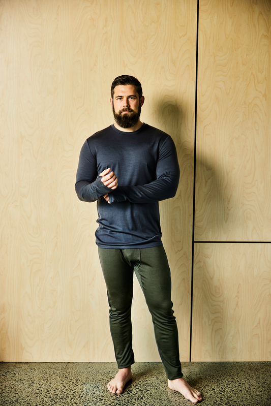 Men's Slim Pant - Kale Green