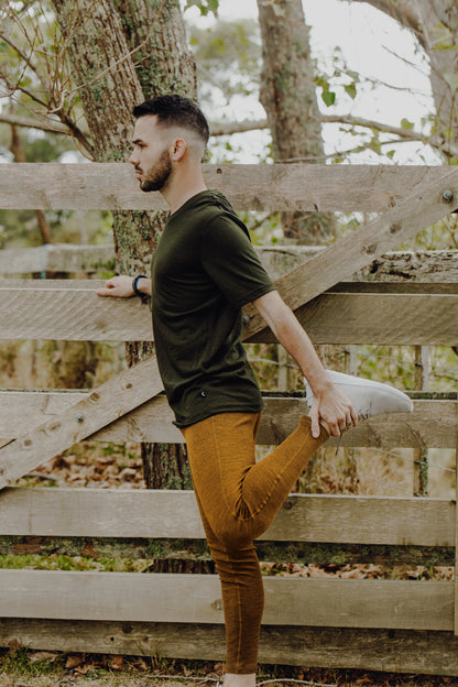 Men's Slim Pant, Ochre