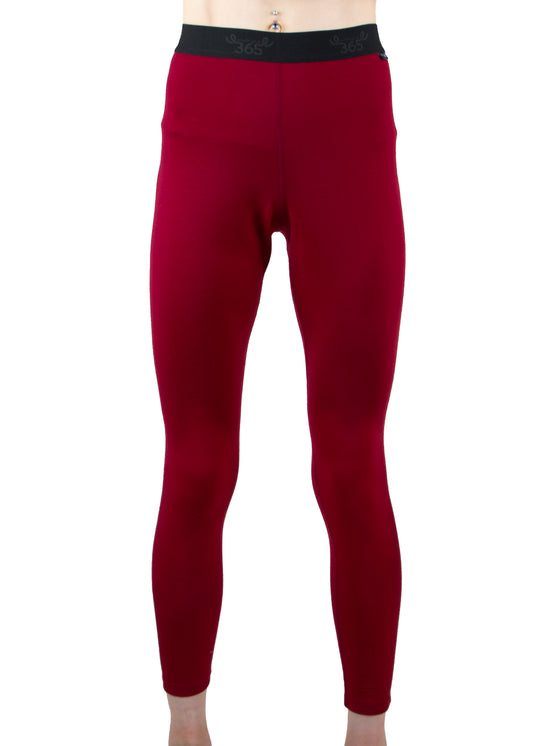 Women's Slim Pant with Comfort Waistband, Ruby Red