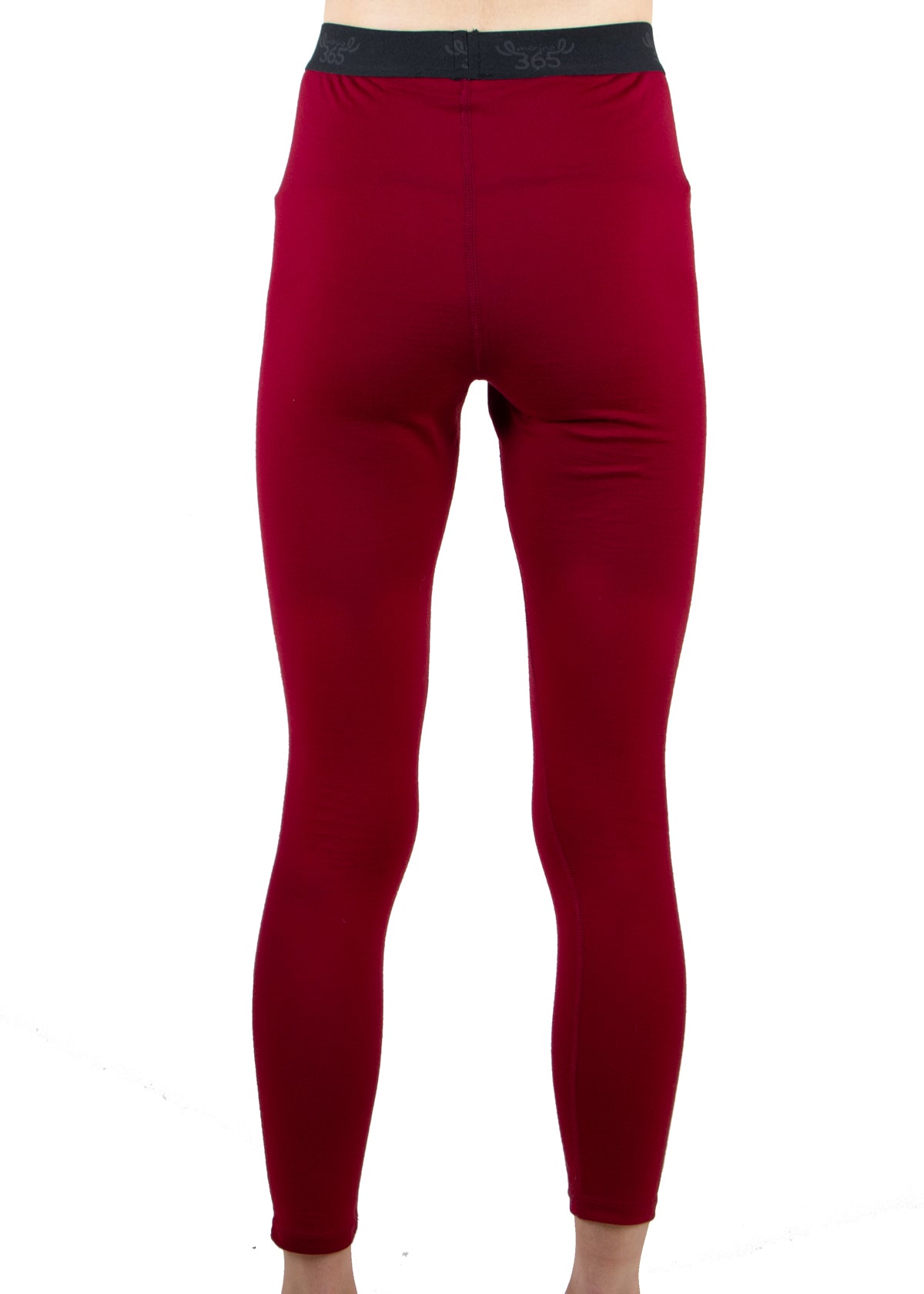 Merino 365 Women's Slim Pant with Comfort Waistband, Ruby Red
