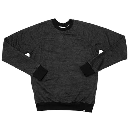 Merino 365, Crew Sweatshirt Backcountry, Black Heather