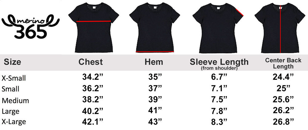 Merino 365 Women's Crew T-Shirt Short Sleeve, Cement