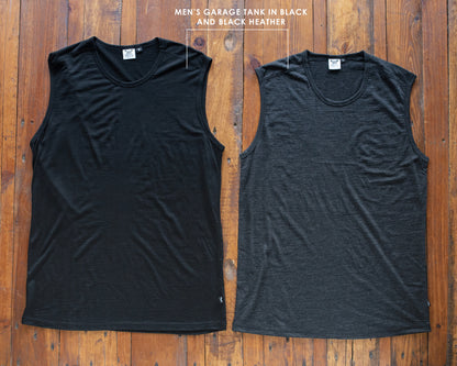 Men's 'Garage' Tank Top, Black